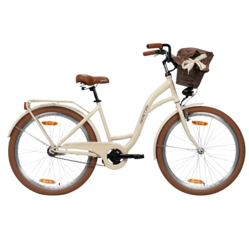 Goetze Style 26/28 Zoll Citybike, Komfort Fahrrad 1-Gang, Rücktrittbremse