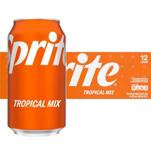 Sprite Tropical Mix Lemon Lime and Tropical Fruit 12 x 355ml
