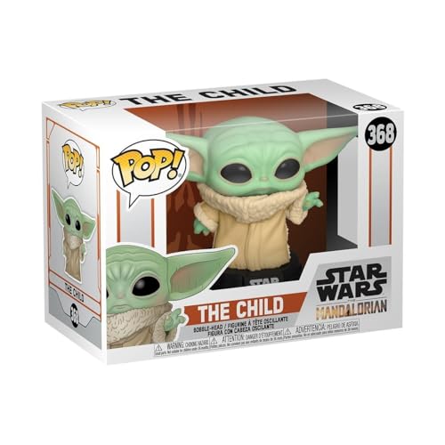 Funko Pop! Star Wars: The Mandalorian - Grogu (The Child, Baby Yoda) - Vinyl-Sammelfigur - Geschenkidee - Offizielle Handelswaren - Spielzeug Für Kinder und Erwachsene - TV Fans