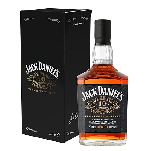 Jack Daniel’s 10 Years Old Tennessee Whiskey Batch 4 700mL 48,5 Prozent Vol.