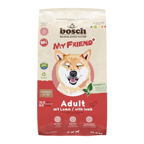 Bosch My Friend+ Dog Adult | Hundetrockenfutter für ausgewachsene Hunde ab dem 1. Lebensjahr | 1 x 12kg