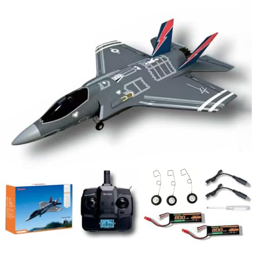 SAYZON F35 RC Flugzeug für Erwachsene 3D6G Brushless 40mm EDF RC Jet