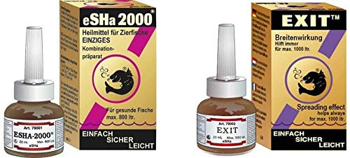 ESHA 2000 20 ml Exit 20 ml Sparpack. Zierfisch Medikament.