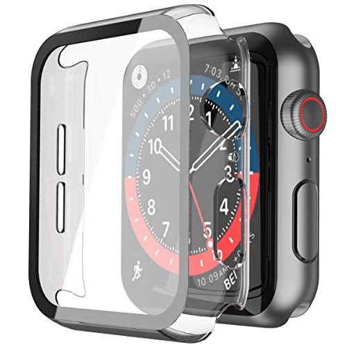 Misxi Hülle mit Displayschutz für 40mm Apple Watch SE3/SE2/SE/6/5/4