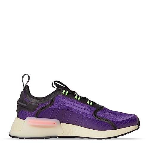 adidas Herren NMD_v3 Sneaker, Active Purple Core Black Signal Green, 43 1/3 EU
