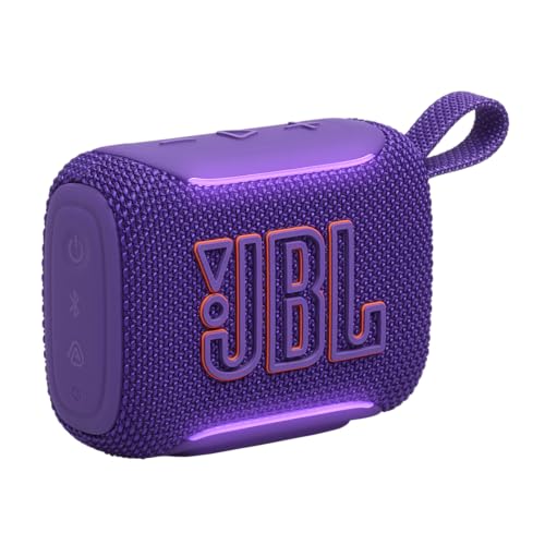 JBL Go 5, Ultraportabler Bluetooth‑Lautsprecher, Wasserdicht, Lila