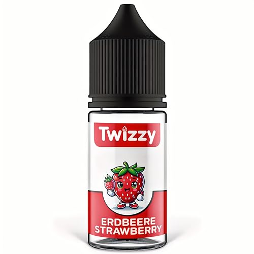 Twizzy Erdbeere Lebensmittelaroma 30ml - Konzentrat für Backen, Desserts & Getränke