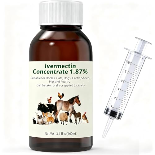Ajfwm lvermect für Pferd, Pferd für Wurmex, 100 ml