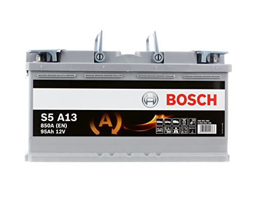 Bosch Automotive 0092S5A130 Batterie AGM 12 V 95 mAh 850 A B13