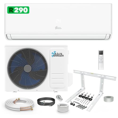 Kältebringer® Split Klimaanlage 12000 BTU 3,7 kW - Ohne F-Gas, R290