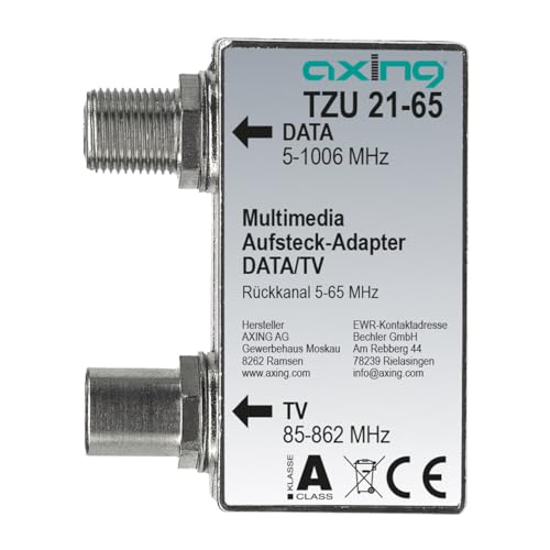 Axing TZU 21-65 Multimedia Aufsteck-Adapter