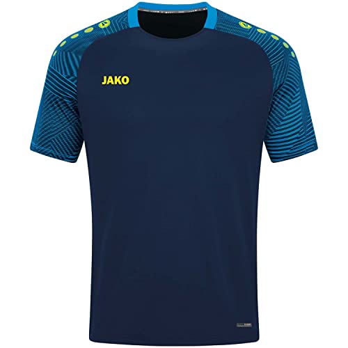 JAKO Herren T-Shirt Performance, Marine/Jako-Blau, L