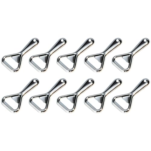 Westmark 10 Flaschenöffner/Kapselheber für Flaschen mit Kronkorken, Stahl, Metall, Silber, 109422E1
