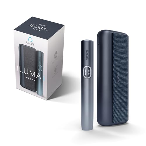 IQOS ILUMA i PRIME Kit Midnight Black - Tabakerhitzer (in 4 Farben) - für TEREA Tabaksticks - unsere beste Alternative zur Zigarette