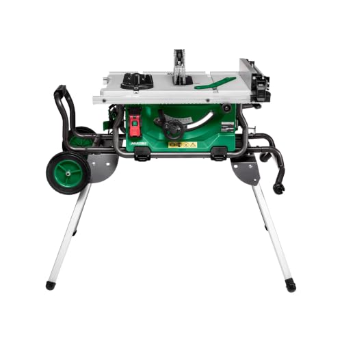 HiKOKI Tischkreissäge C10RJ, 1500W Motor, 255mm Sägeblatt, inkl. Untertisch