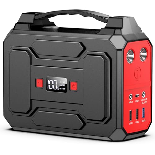 Powkey 97,68Wh Powerstation mit 100W Steckdose für Wohnmobile & Camping