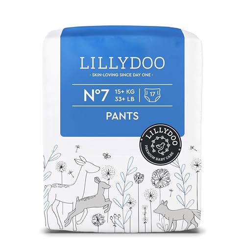 LILLYDOO Baby Windeln Pants Größe 7 (15+ kg), 17 Stück