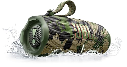 JBL Charge 6, tragbarer Bluetooth-Lautsprecher, 28 Stunden Akkulaufzeit, IP68 wasserdicht, Staub- und stoßfest, Pro Sound mit AI Sound Boost, Auracast Multi-Speaker, Squad
