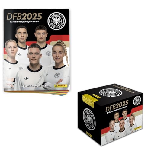 Panini DFB 2025-125 Jahre Fußballgeschichte Stickerkollektion (Box-Bundle)