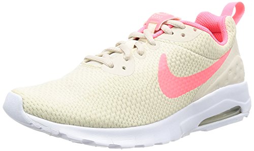 NIKE Air Max Motion Lw Se, Herren-Laufschuhe, Laufschuhe, Schwarz/Weiß-Gum, 41 EU, Lt Orewood BRN Hot Punch White, 40.5 EU