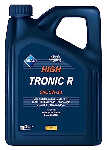 Aral HighTronic R 5W-30 Motoröl, 4L