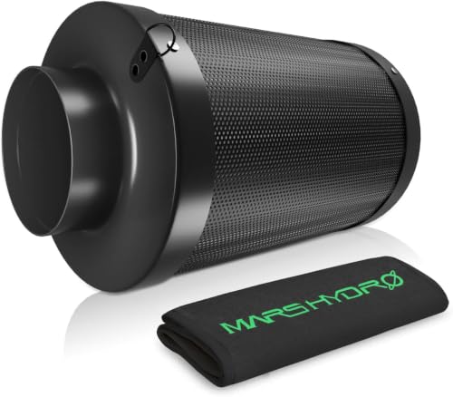 MARS HYDRO Aktivkohlefilter 100mm mit Australischer Aktivkohle für Growzelt
