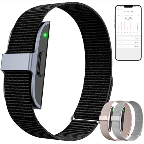 findtime Fitness Tracker Schrittzähler Armband ohne Display Herzfrequenzmesser Blutdruck Schlaftracker 50+ Sportmodi Kalorienzähler IP68 Wasserdicht Smartwatch Fitness Armband iOS Android