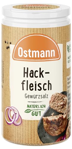Ostmann Gewürze - Hackfleisch Gewürzsalz | Gewürz für Hackfleisch, Buletten oder Cevapcici | 60 g in Streudose