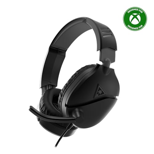 Turtle Beach Recon 70 Schwarz Xbox Universell Einsetzbares Gaming-Headset for Xbox Series X|S, Xbox One, PS5, PS4, Nintendo Switch, PC and Mobile