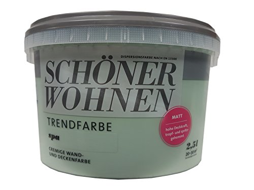Schöner Wohnen 2,5L Trend Wandfarbe matt Spa