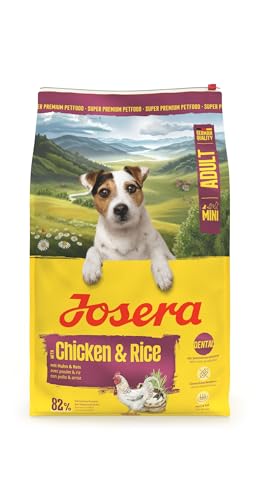 JOSERA Mini Huhn & Reis | 10 kg | Trockenfutter für kleine Hunde | Adult