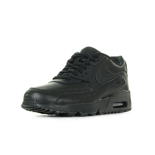 Nike Jungen Air Max 90 Ltr (Gs) Laufschuhe, Schwarz, 37.5 EU