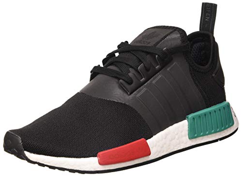 Adidas Herren NMD_r1 Sneaker, Core Black Glory Green Lush Red, 37 1/3 EU