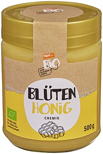 tegut… Bio Blütenhonig, cremig, 500 g