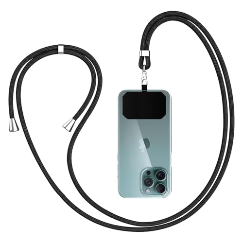 GUMO-LONG Handyband Universal zum Umhängen - Kompatibel mit jedem Handy und Smartphone, Kette zum Umhängen, Hülle mit Kordel, Handyband mit jeder Hülle kombinierbar