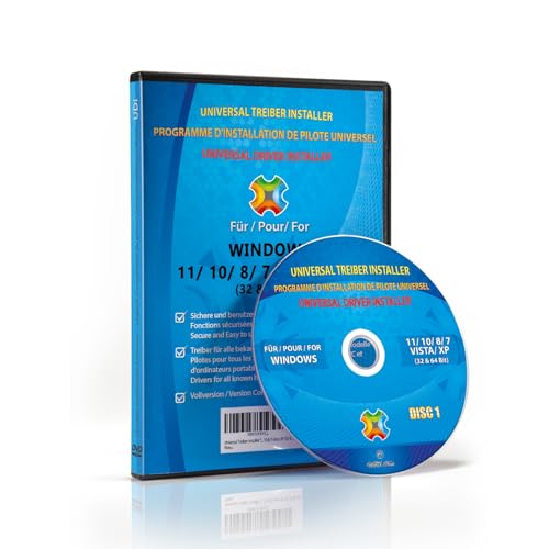 Universal Treiber Installer für Windows 11-10-8-7-Vista-XP (32 & 64 Bit)