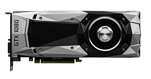 NVIDIA – GeForce GTX 1080 Gründer Edition 8 GB GDDR5 X PCI Express 3.0 Grafikkarte – Schwarz