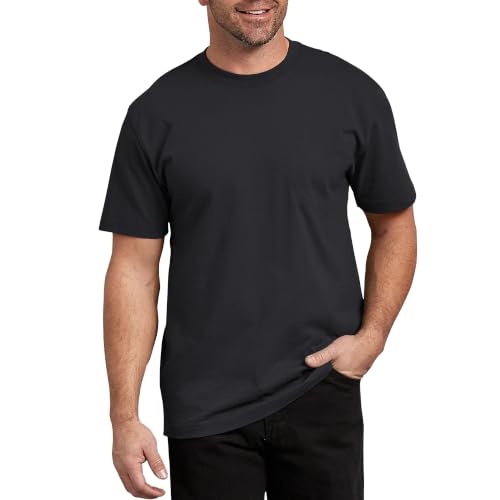 Dickies, Herren, T-Shirt, schwer, legere Passform, Schwarz, L