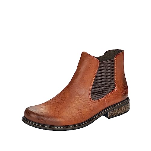 Rieker Z4994-24, Damen Chelsea Boots, Braun (Cayenne/Brown 24), 39 EU (6 UK)