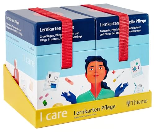 I care Lernkarten Pflege – Set (im Schuber)