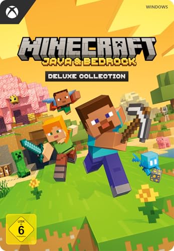 Minecraft: Java & Bedrock Deluxe Collection | Windows 10 - Download Code