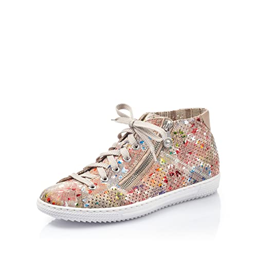 Rieker Damen Frühjahr/ Sommer Gummistiefel, Multi 90, 39 EU Schmal