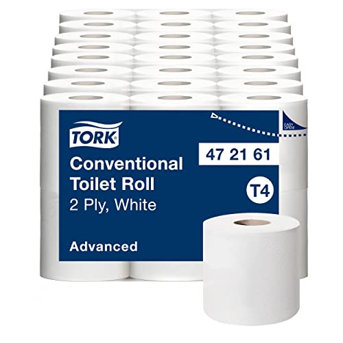 Tork Kleinrollen Toilettenpapier T4, 2-lagig, 48 × 200 Blatt, 472161