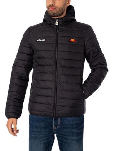 ellesse Herren Padded Jacket Lombardy, Anthracite, L EU