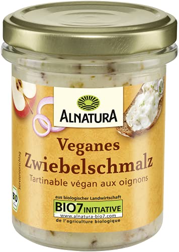 Alnatura Veganes Zwiebelschmalz, 1 x 150 g