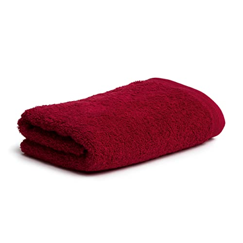 Möve Superwuschel Handtuch 50 x 100 cm aus 100% Baumwolle, Ruby