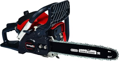 Einhell Benzin-Kettensäge GC-PC 1335/1 I (OREGON-Qualitätsschwert und –kette, Auto-Choke und Primer, digitale Zündung, Antivibration, Rückschlagschutz mit Sofort-Kettenbremse)