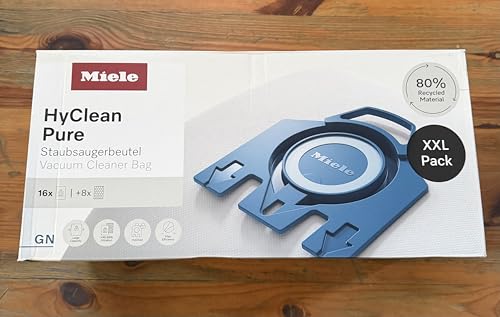 Miele Original Zubehör - Hygiene XXL-Pack GN HyClean 30 / Passend für den Classic C1 / Maximale Lufthygiene / 16 Staubsauger / 4 Motorschutzfilter / 1 HEPA Filter (11798520)