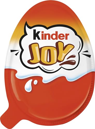 kinder Joy – Eine Hälfte mit leckerer Mich-, Kakaocreme und Knusperkugeln und die andere Hälfte mit toller Überraschung – 1 kinder Joy à 20 g, Schokolade
