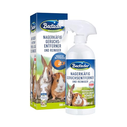 Bactador Enzymreiniger Nagerkäfig Spray 500ml - Geruchsentferner & Reiniger